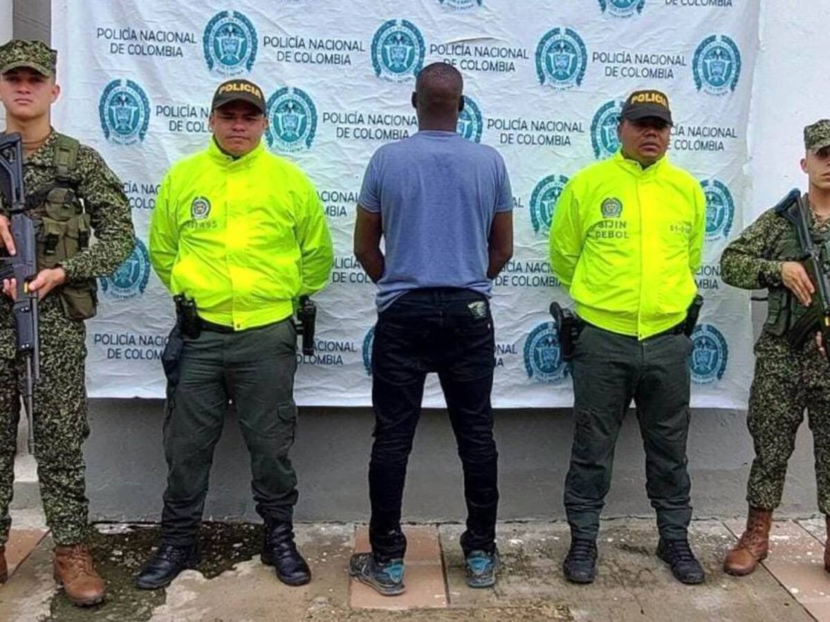 Capturado alias ‘El Mosquito’, presunto integrante del Clan del Golfo