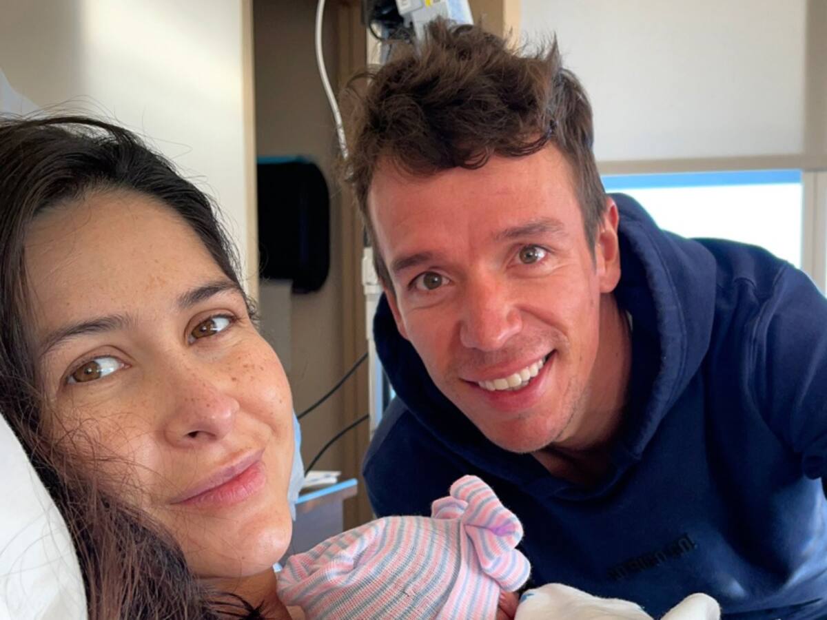 Nació Carlota, la hija de Rigoberto Urán