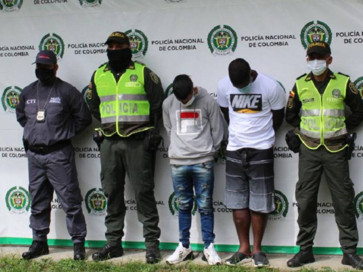 Caen dos sicarios, uno de ellos líder de una banda criminal de Palmira