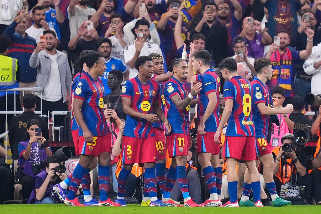 Barcelona es el campeón de la Supercopa de España / Getty Images