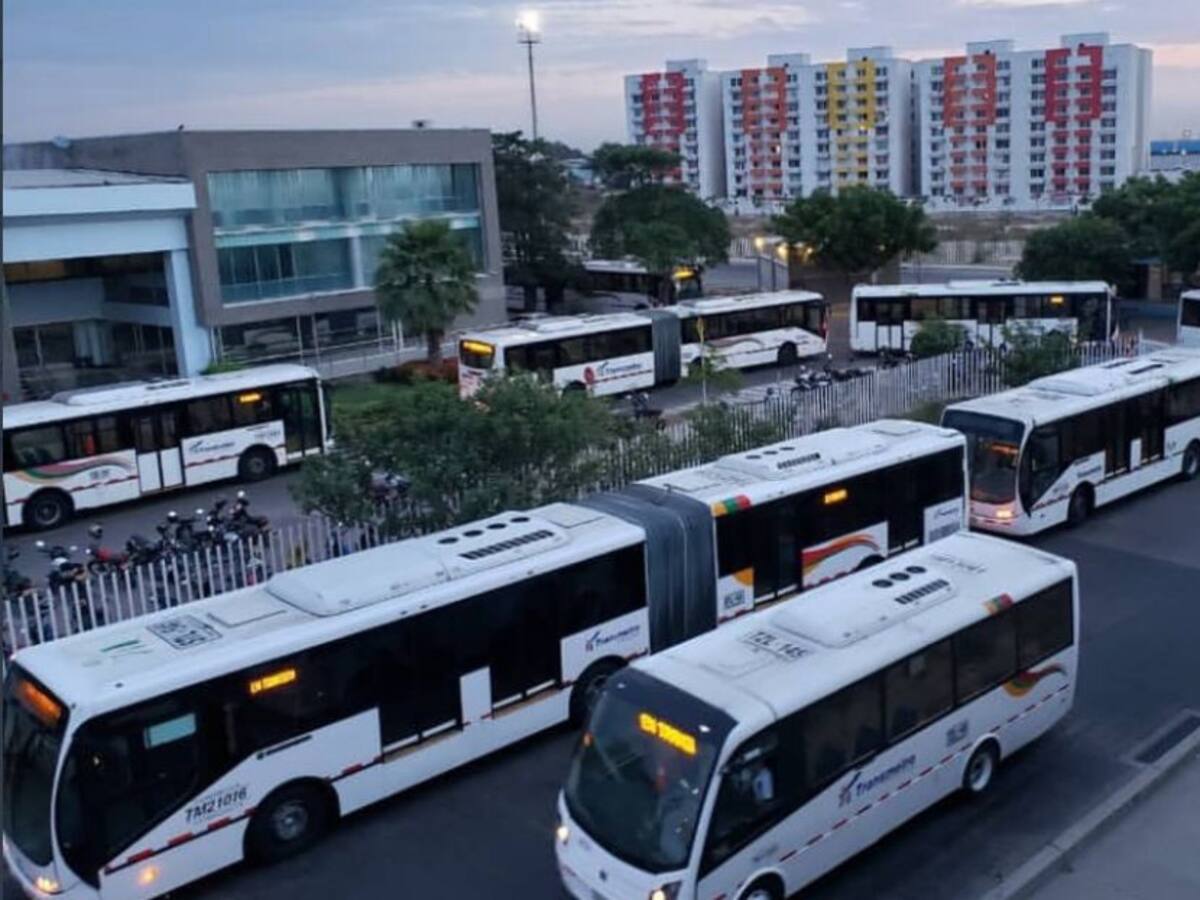 Transmetro reporta déficit de $900 millones semanales durante cuarentena