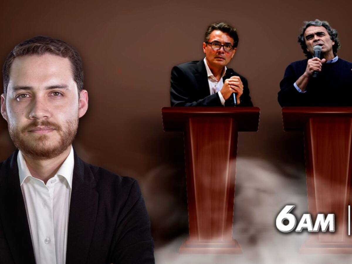El primer debate entre Gaviria y Fajardo