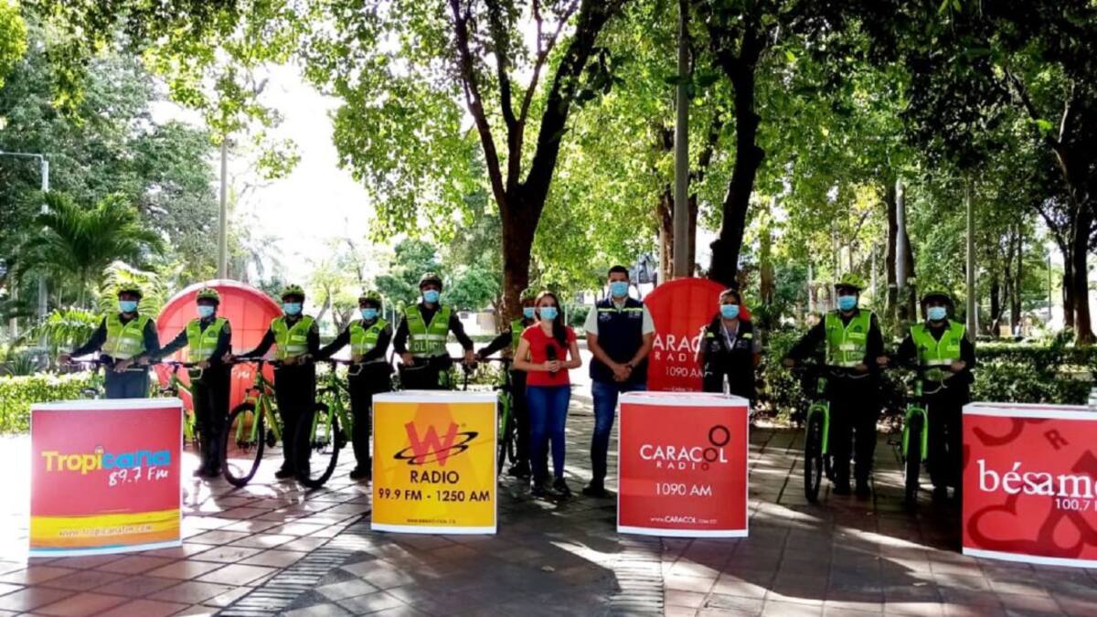 Caracol Radio se tomó la avenida Gran Colombia