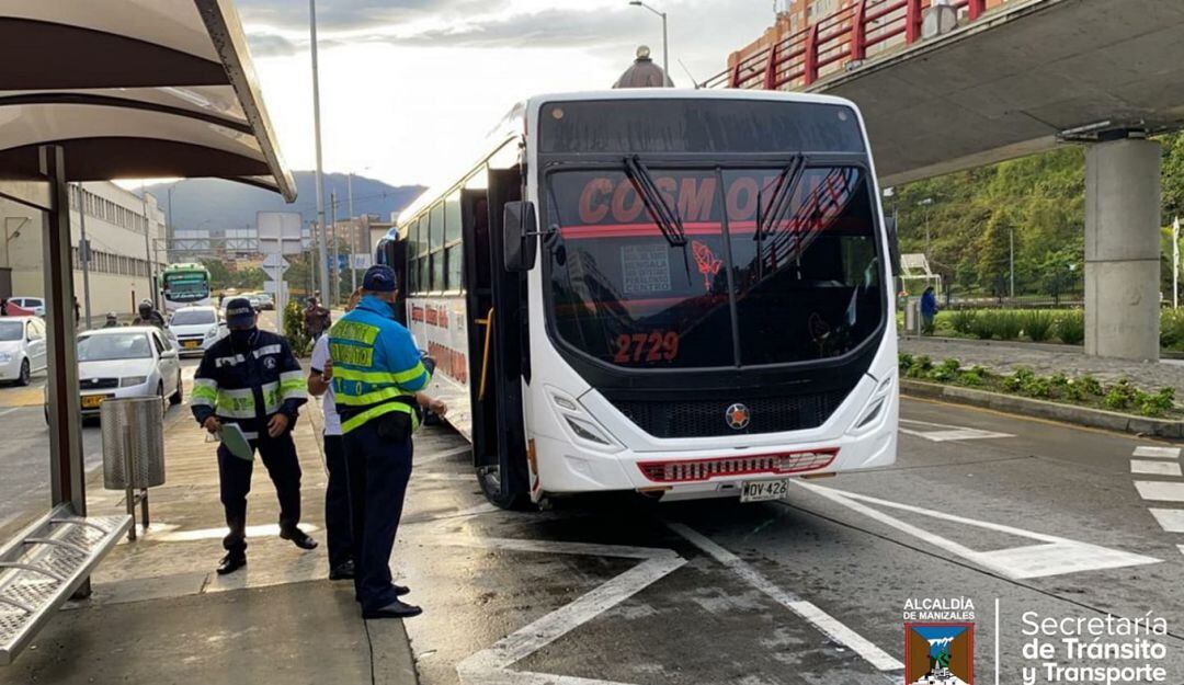 Transporte público en Manizales