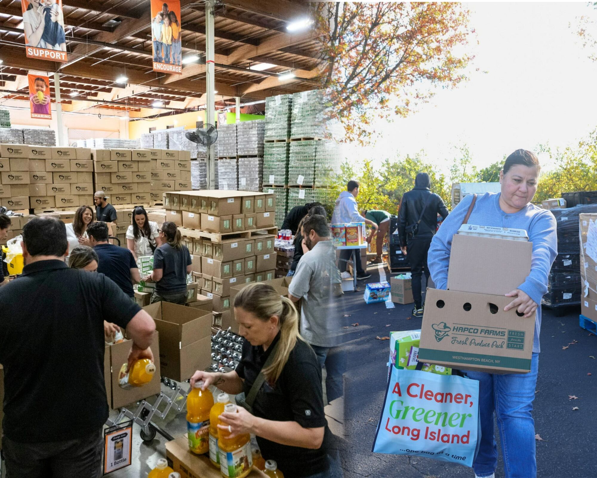 Los legisladores republicanos y demócratas siguen sin alcanzar un acuerdo para aprobar los fondos federales para 2026, más de un millón de empleados públicos podrían no recibir su primer salario completo al final de esta semana, mientras muchos acuden a bancos de alimentos para llenar sus alacenas. 
(Foto:   Caracol Radio / Getty)