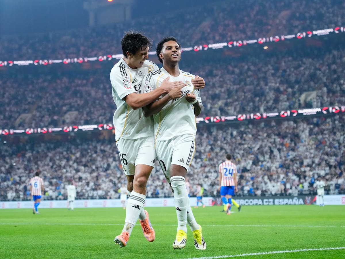 Real Madrid jugará la final de la Supercopa de España 2026, luego de superar al Atlético de Madrid