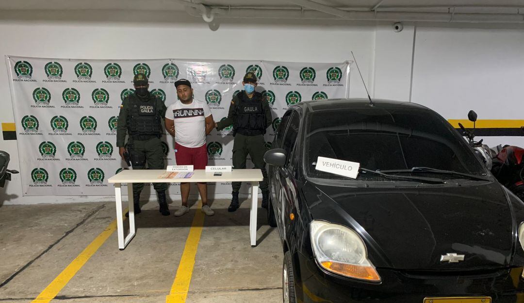 Captura por extorsiones