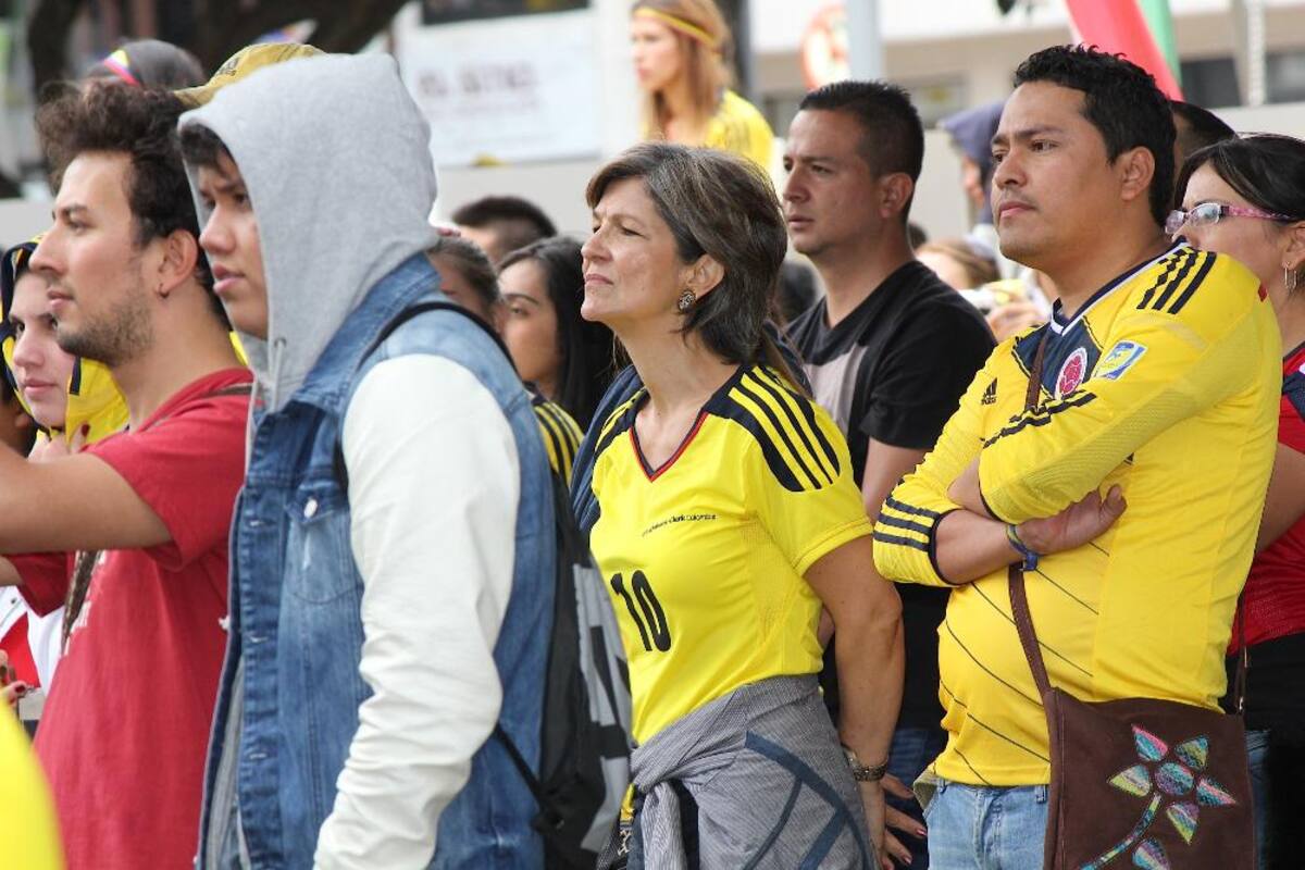 El elenco colombiano acaricia los octavos de final del Mundial Brasil 2014.