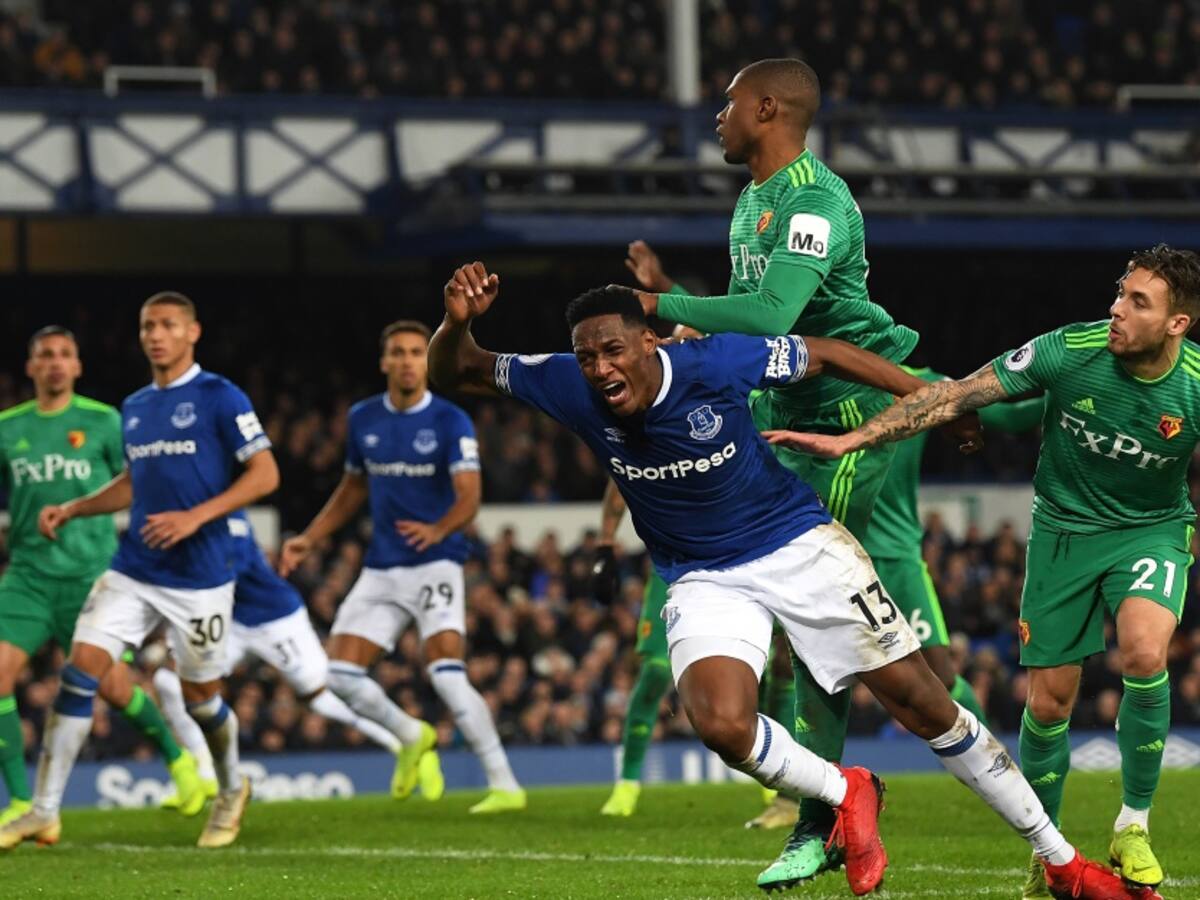 Con Mina, Everton salva un punto en el tiempo de prolongación