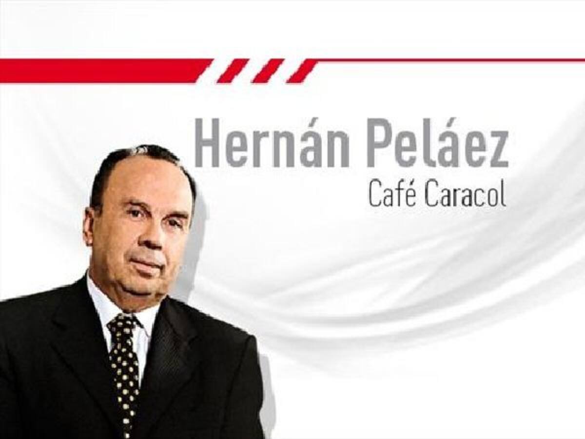 Hernán Peláez con "El Tucho" Ortíz en Café Caracol