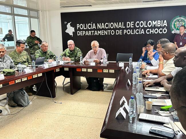 Ministro de Defensa anuncia medidas para fortalecer seguridad en el Chocó