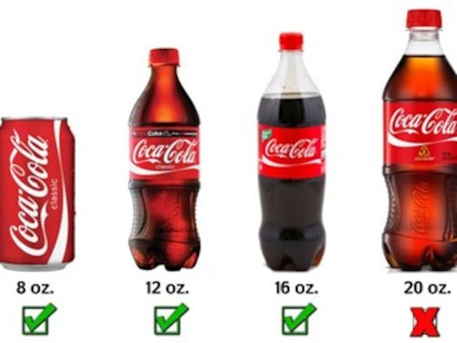 La alcaldía de Nueva York prohíbe la venta de gaseosas de más de medio litro