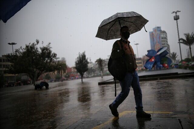 Lluvias novembrinas bogotanas / Foto: Colprensa