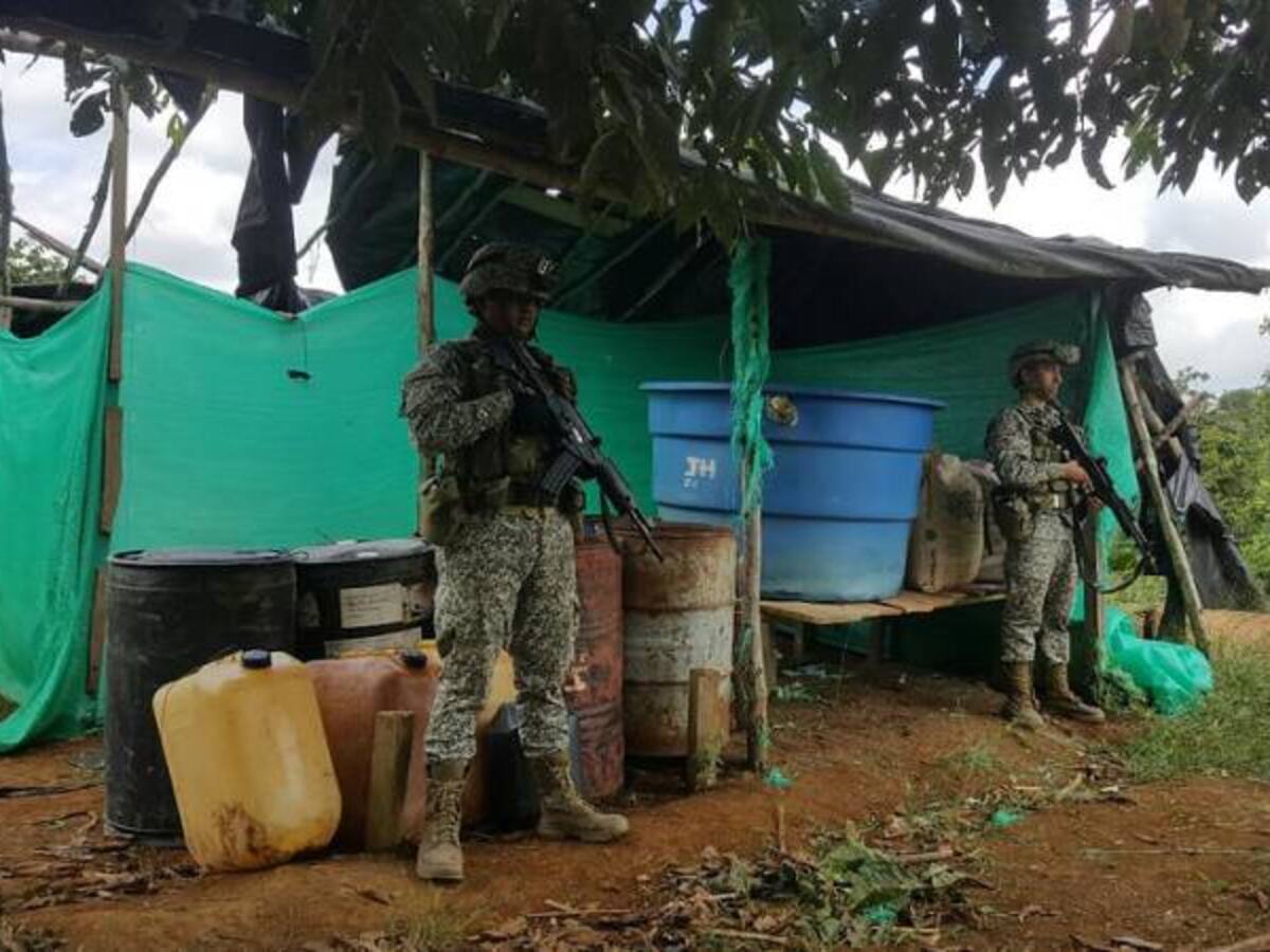 Caen en el Cauca más laboratorios para procesar droga