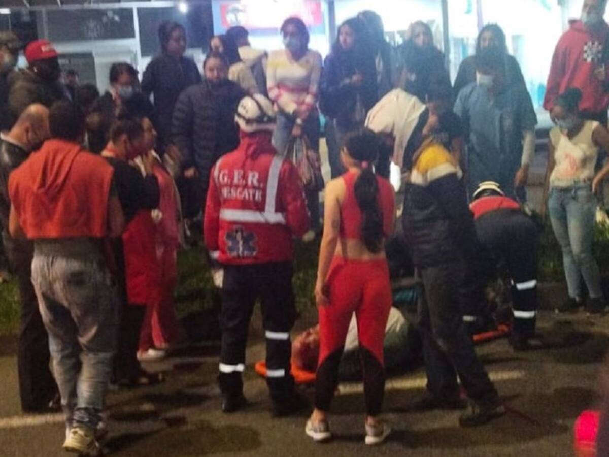 Adulto mayor resultó gravemente herido al ser arrollado en Manizales