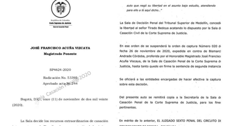 Juez de menor categoría suspendió orden de captura emitida por la Corte