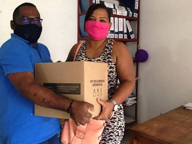 Familias en condición de vulnerabilidad en Bolívar, recibieron 1.623 kits