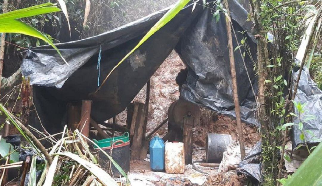 Minería ilegal en los Farallones de Cali