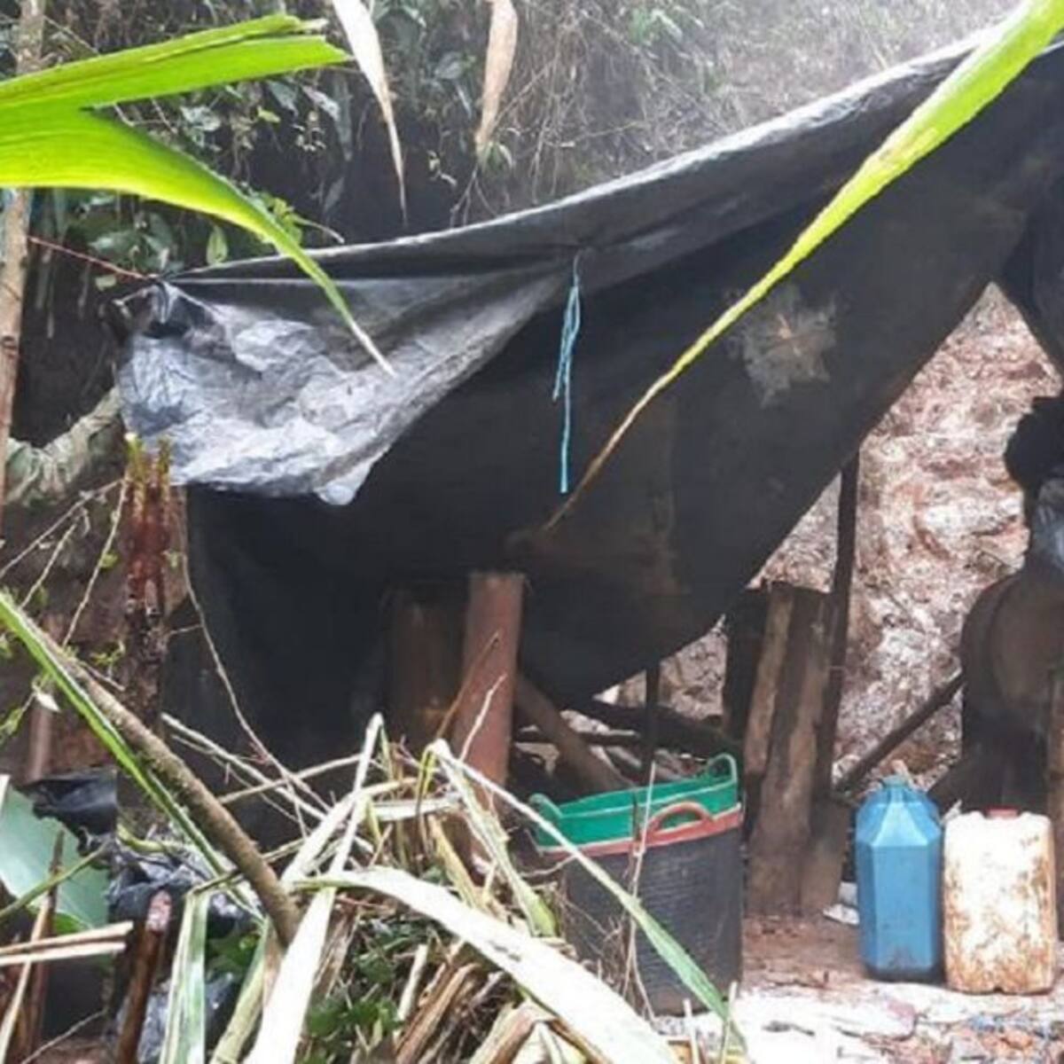 Capturan a cinco hombres por minería ilegal en los Farallones de Cali