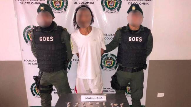 Uniformados incautaron más de 500 dosis de estupefacientes entre marihuana, cocaína y bazuco