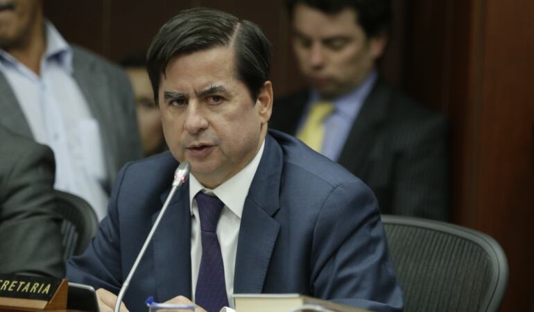 El ministro del Interior, Juan Fernando Cristo.