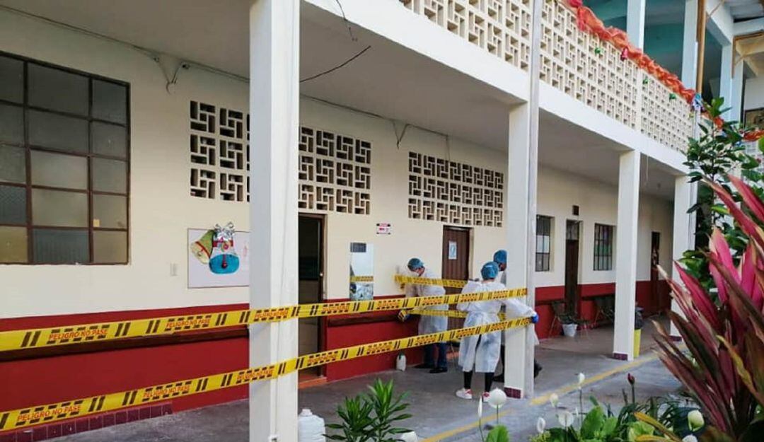 Las autoridades tomaron medidas en el hogar de los abuelos. 