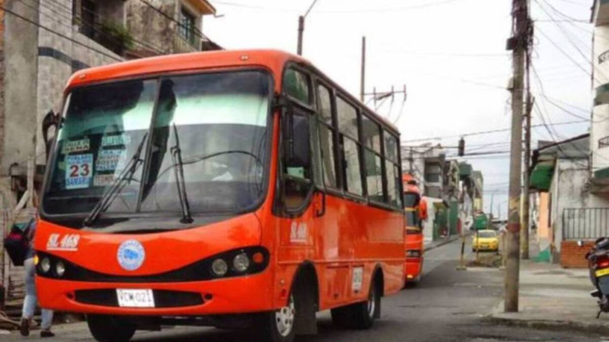 Aumentan tarifas del transporte público en el área metropolitana de Pereira