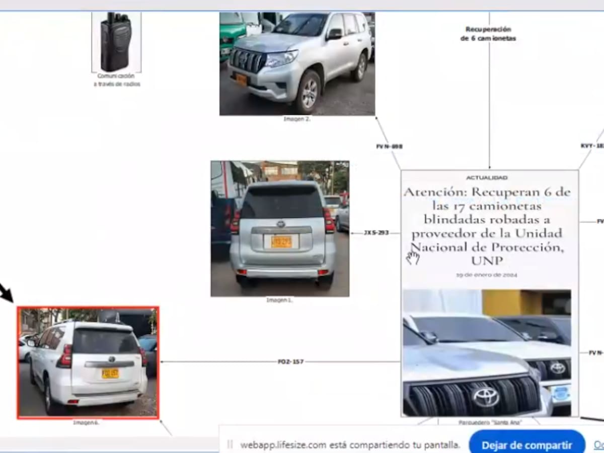Robo de camionetas blindadas: Los tres detenidos no aceptaron cargos