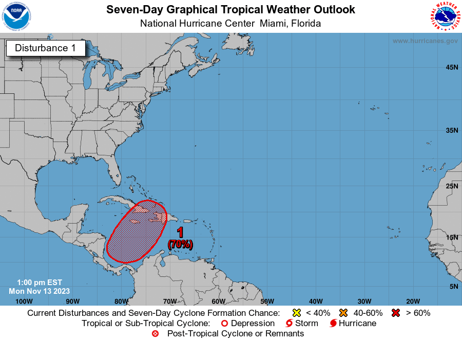 Cuenta de X @NHC_Atlantic