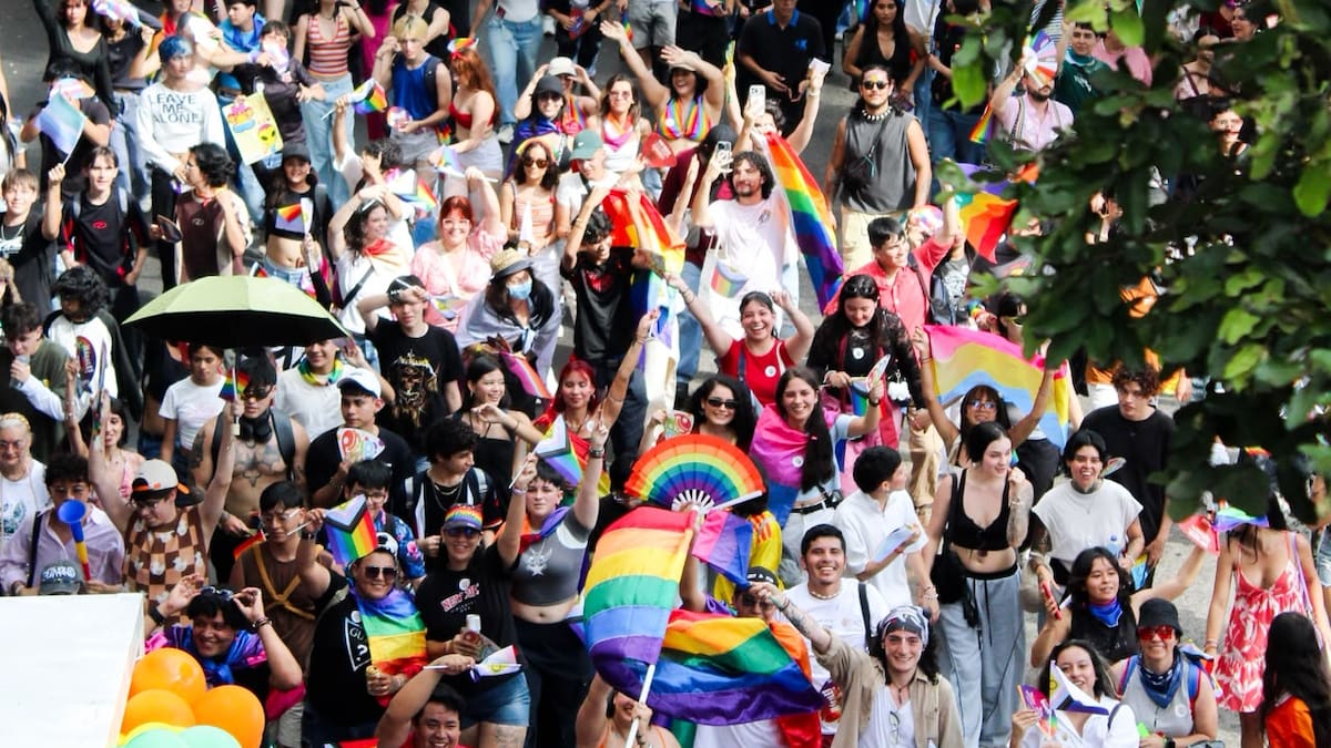Más de 7.000 personas participaron en la marcha del Orgullo LGBTIQ+ en Bucaramanga
