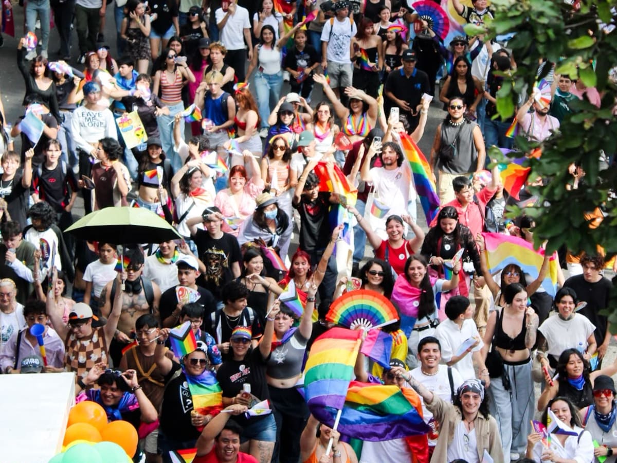 Más de 7.000 personas participaron en la marcha del Orgullo LGBTIQ+ en Bucaramanga