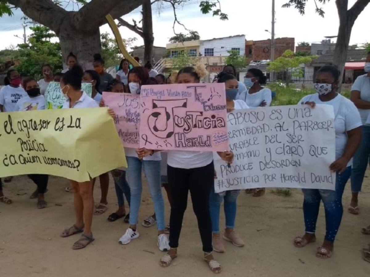 Siguen manifestaciones por muerte de joven futbolista en Cartagena