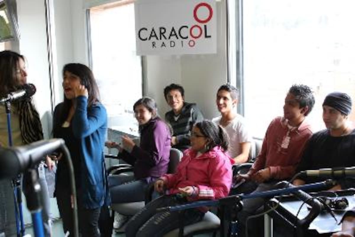 Clara Estrada y público invitado de La Ventana del 29 de marzo.