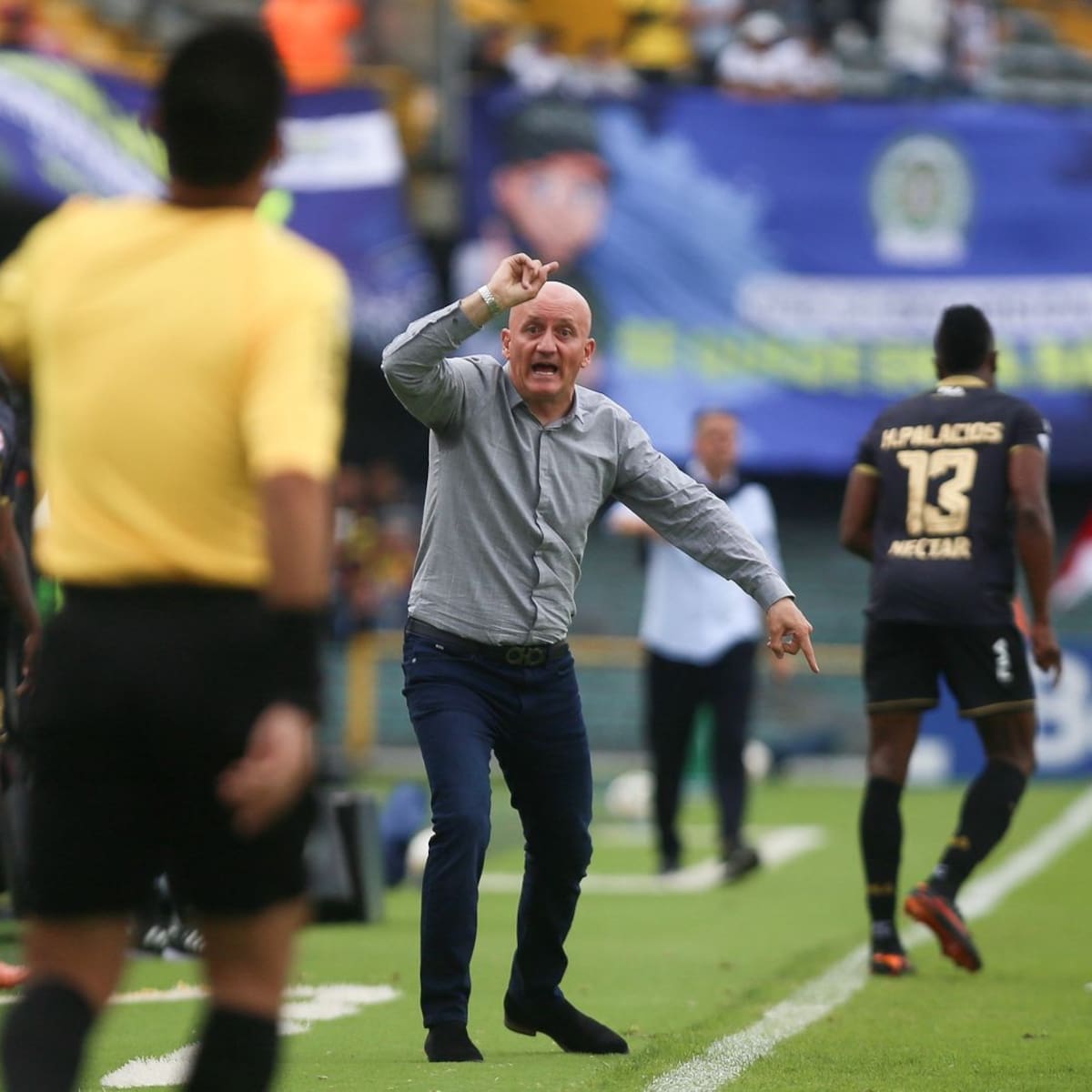 “No digan boludeces”: Repetto, duro contra hinchas de Santa Fe por rumores de pelea con Rodallega