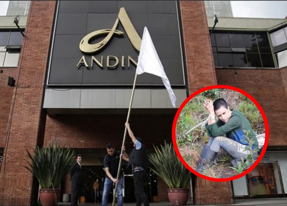 Centro comercial Andino / alias 'Violeta' (créditos: Colprensa e imagen de archivo)