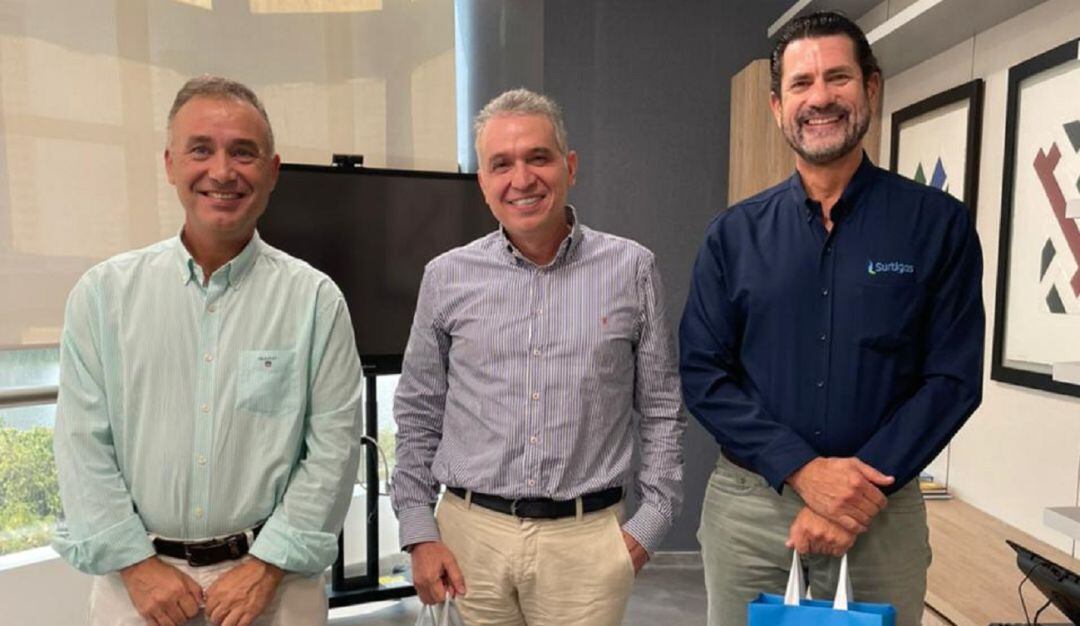 Reunión entre gerentes