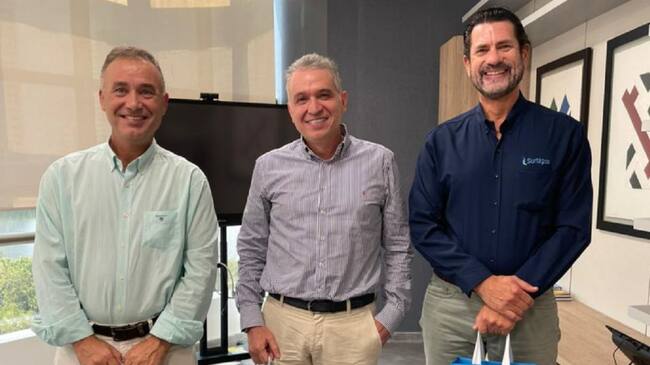 Reunión entre gerentes