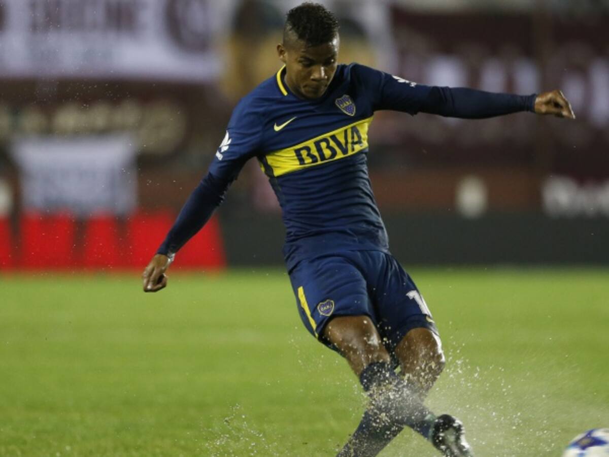 Wilmar Barrios se fracturó un dedo de su mano izquierda