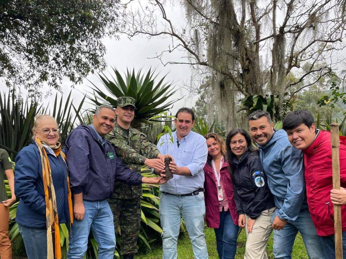 Día mundial de la tierra, en el Quindío hubo siembra y adopción de árboles
