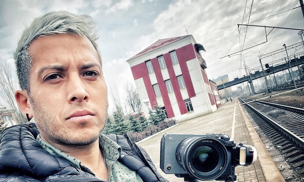 Nos fuimos a resguardar al sótano de un hotel: Alex Tienda, youtuber mexicano en Ucrania. Foto: @soyalextienda