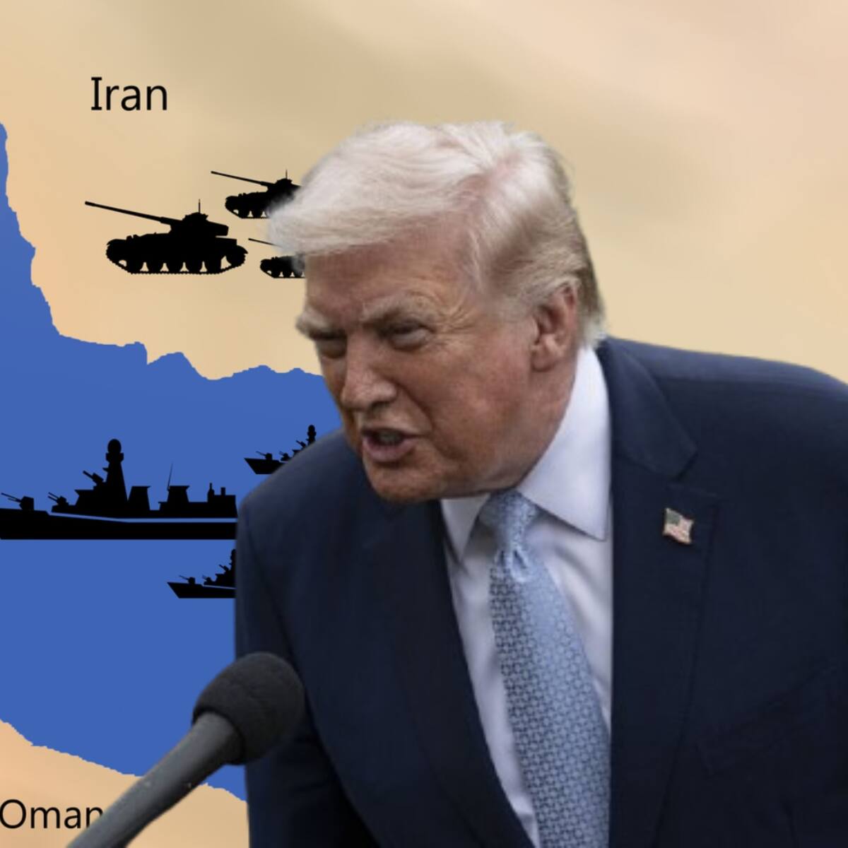 Trump: Estados Unidos controlará el estrecho de Ormuz y bloqueará el paso de todos los buques