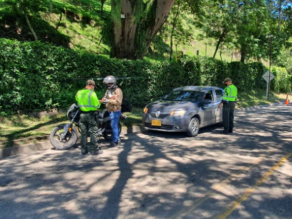 Dos muertos por accidentes viales en Caldas este puente festivo