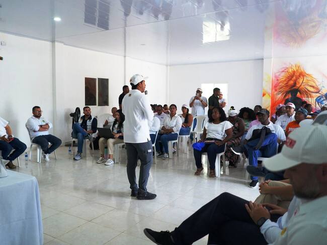 Alcaldía Mayor de Cartagena reafirma compromisos con comunidades de Puerto Rey y El Zapatero