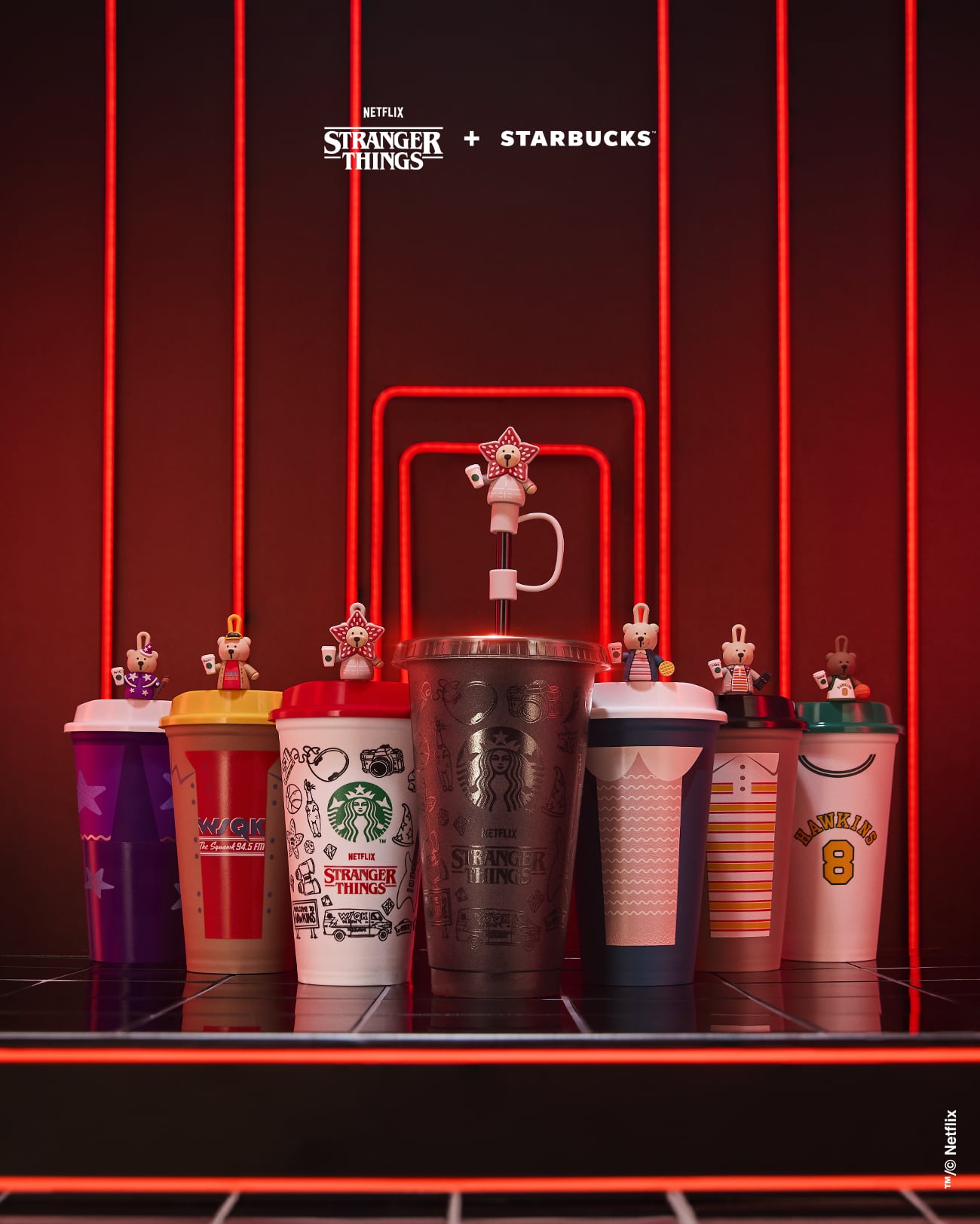 Cortesía: Stranger Things y Starbucks