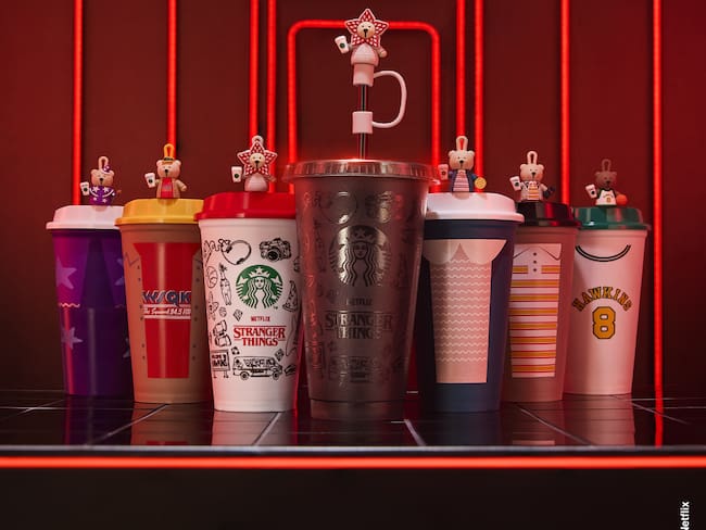 Cortesía: Stranger Things y Starbucks