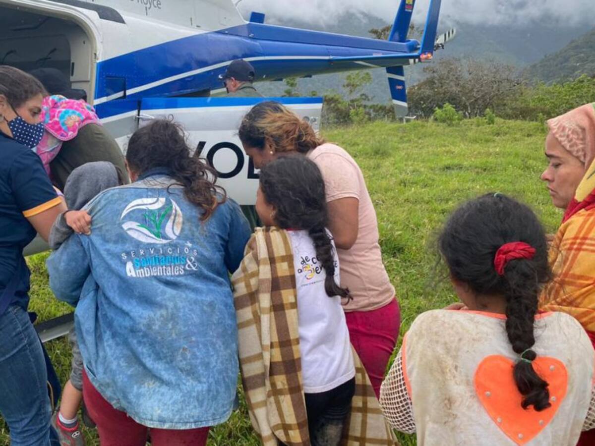438 afectados por deslizamiento en Dabeiba permanecen en albergues
