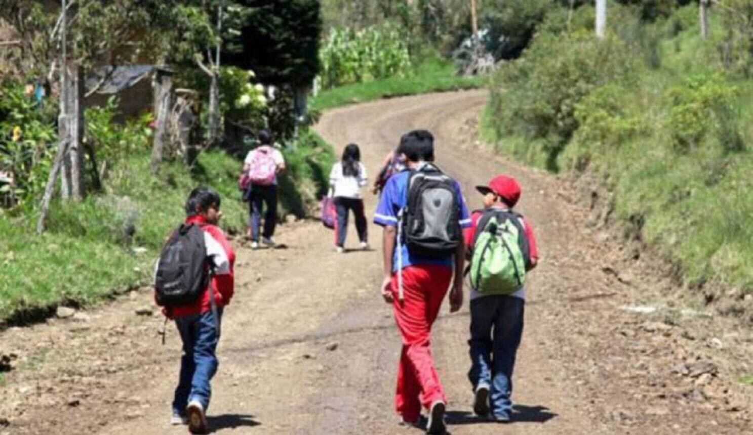 Estudiantes de zona rural sin transporte escolar / Foto: Colprensa