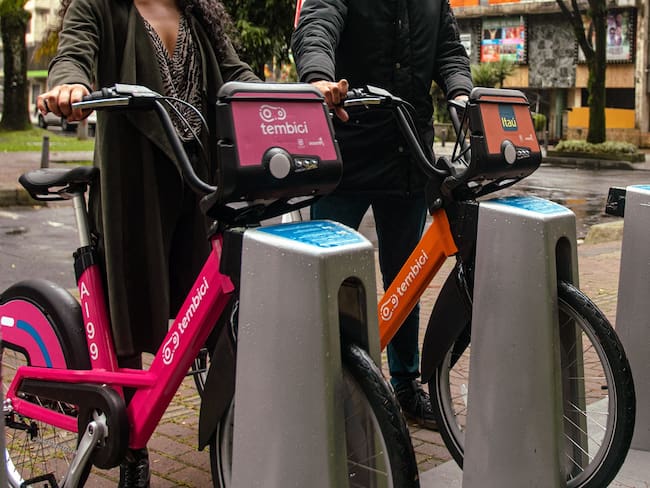 26.000 bogotanos han usado el sistema público de bicicletas en sus primeros 3 meses Foto: Twitter oficial de Tembici Colombia