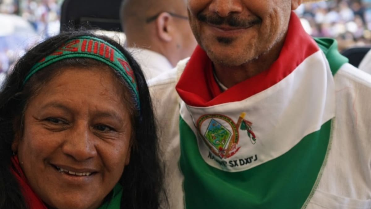 Indígenas del Cauca celebran designación de Aída Quilcué como fórmula vicepresidencial de Cepeda