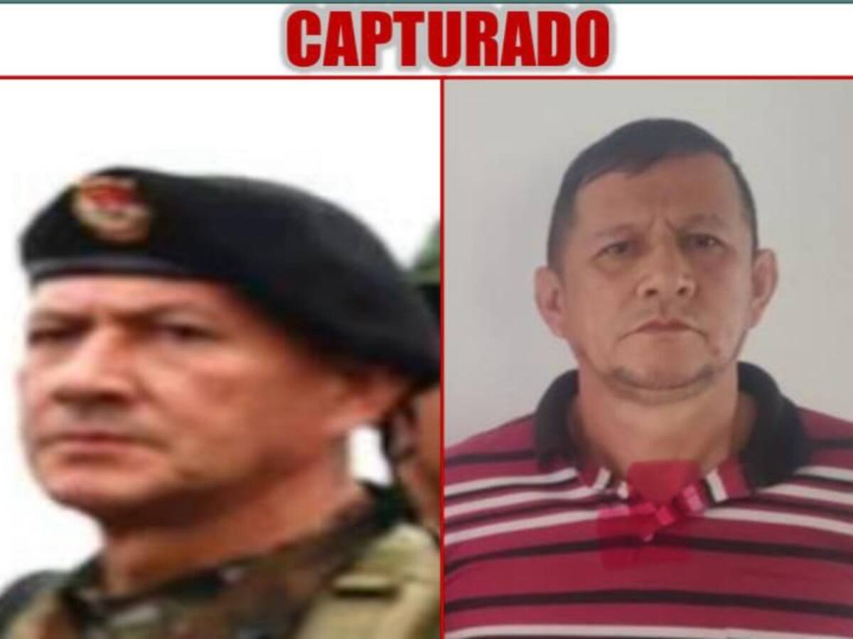 Cayó alias ‘Robledo’, jefe del Bloque Amazonas de las disidencias